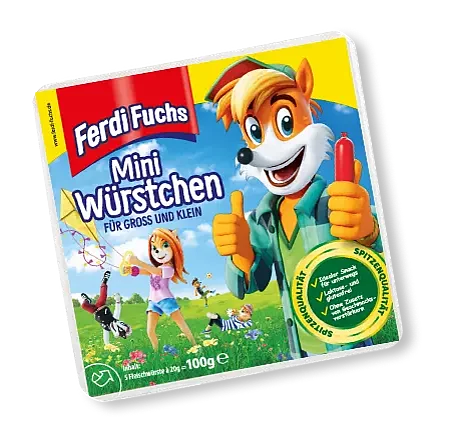 Produktverpackung Mini Würstchen