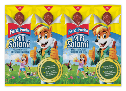 Produktverpackung Mini Salami