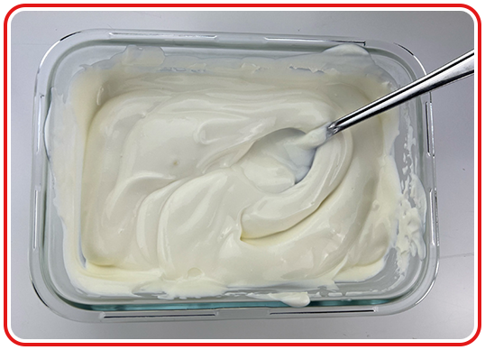 Step 2 - Frozen Joghurt